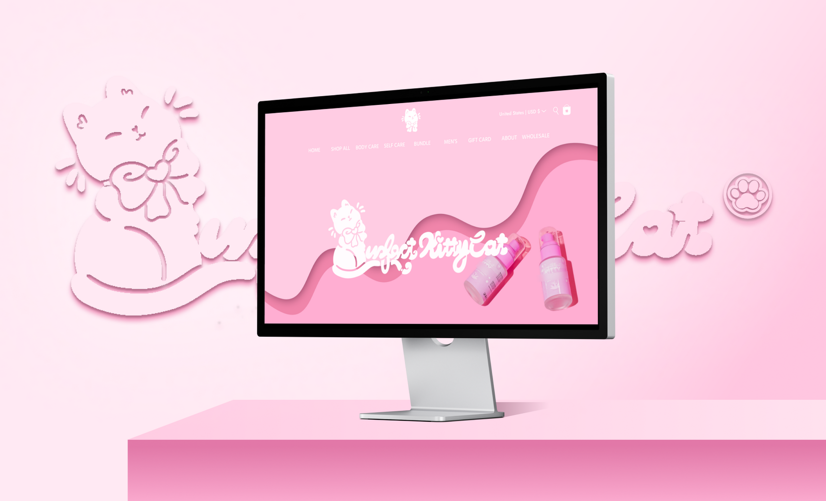 Purfect Kittycat | Web & Brand Design