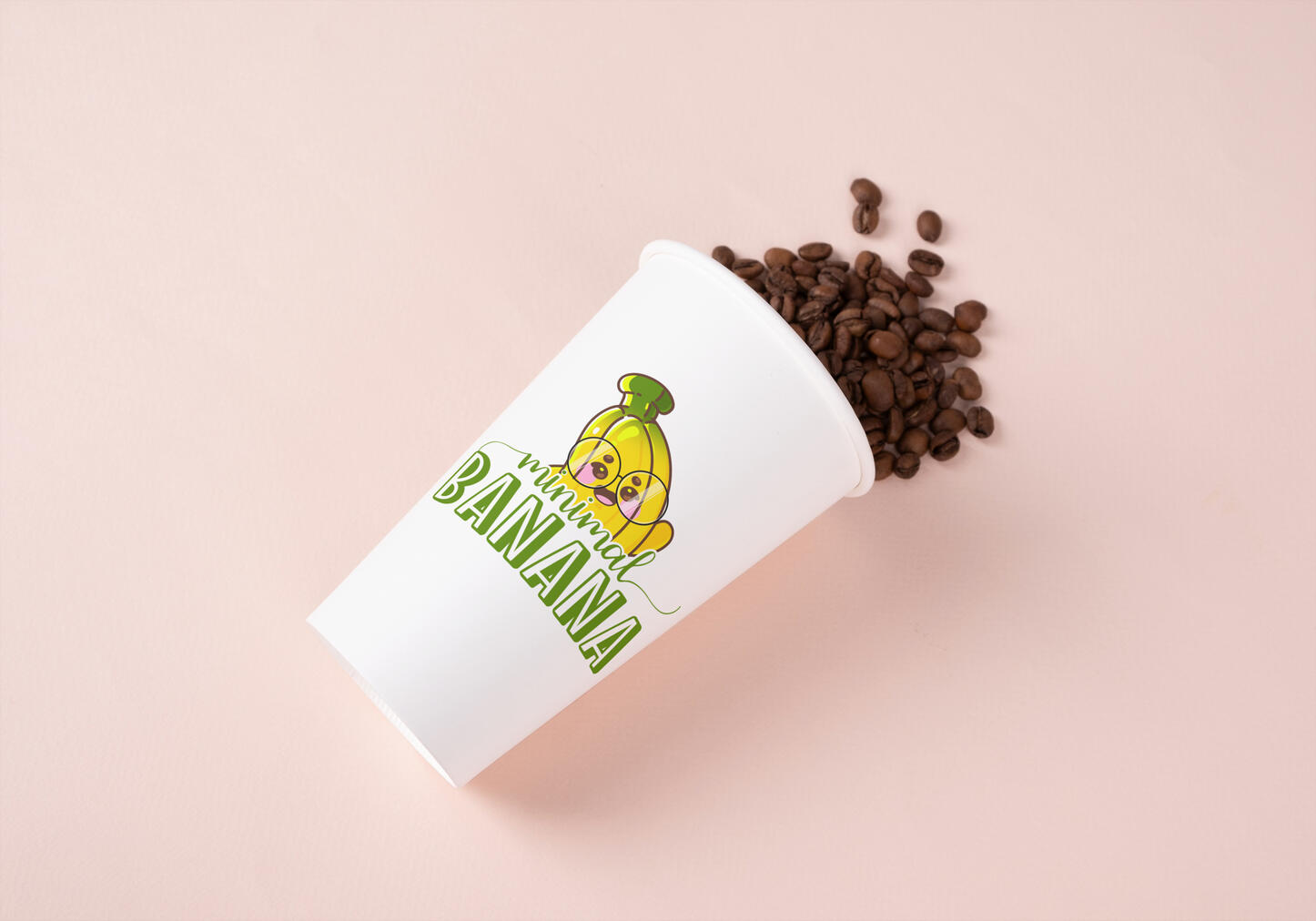 Minimal Banana | Character Logo Design