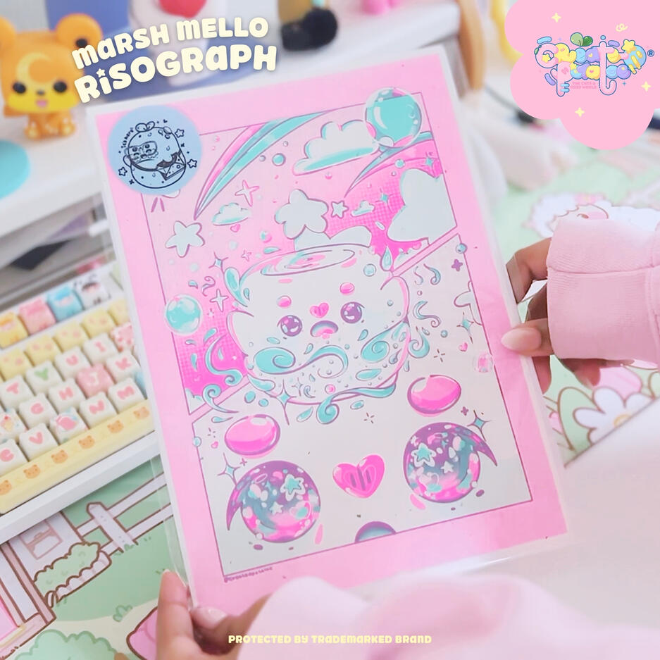 Spell Gone Wrong | Risograph