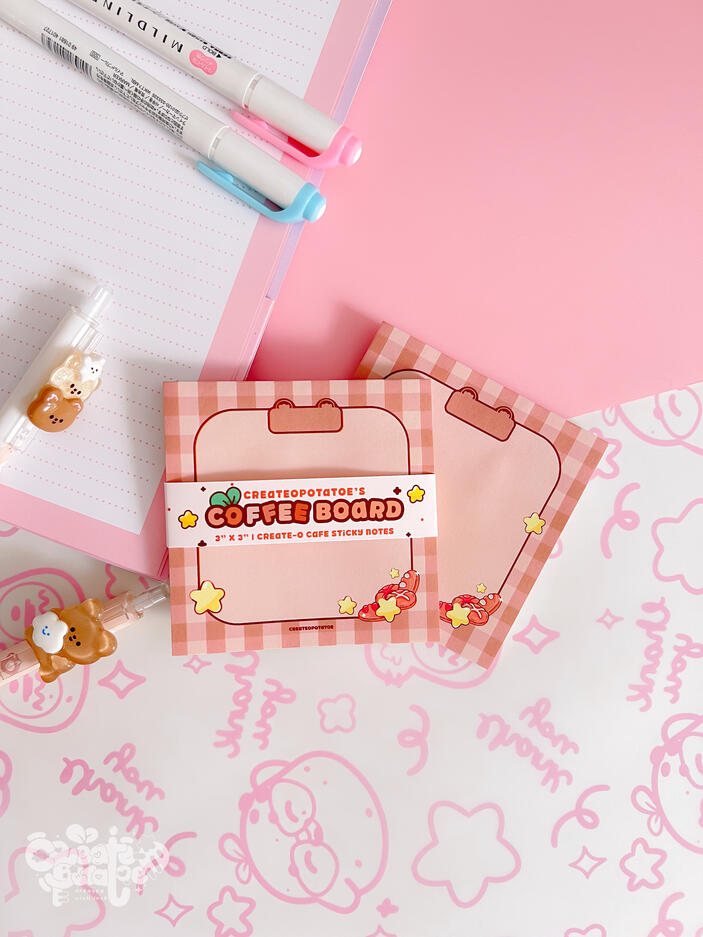 Create-O Cafe | Sticky Notes