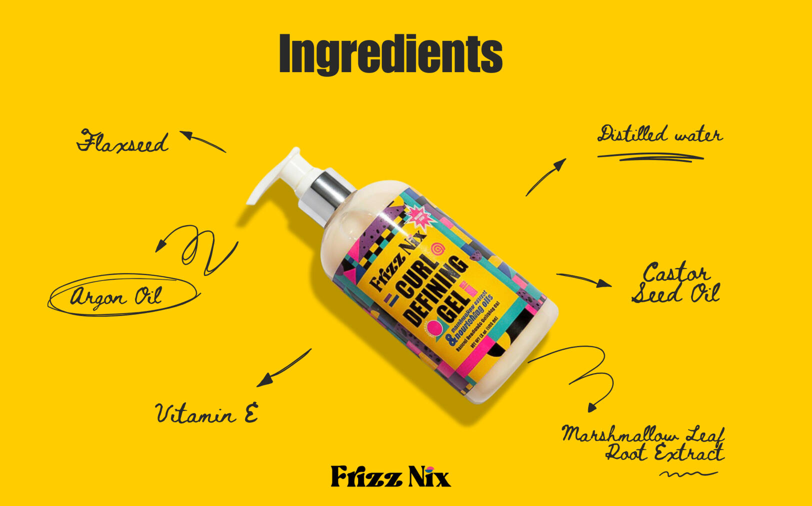 Product &amp; Brand Design | Frizz Nix